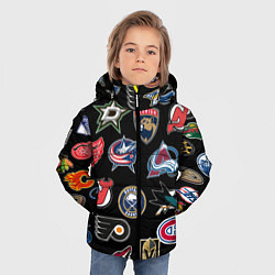 Куртка зимняя для мальчика NBA PATTERN, цвет: 3D-черный — фото 2