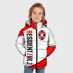 Куртка зимняя для мальчика RESIDENT EVIL 3, цвет: 3D-черный — фото 2