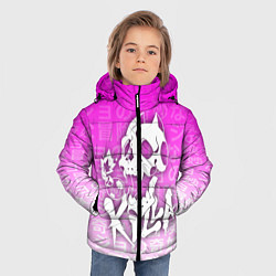 Куртка зимняя для мальчика JOJOS BIZARRE ADVENTURE, цвет: 3D-светло-серый — фото 2