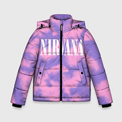 Куртка зимняя для мальчика NIRVANA, цвет: 3D-черный