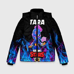 Куртка зимняя для мальчика BRAWL STARS TARA, цвет: 3D-светло-серый