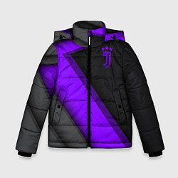 Куртка зимняя для мальчика Juventus F C, цвет: 3D-черный