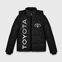 Куртка зимняя для мальчика Toyota CARBON, цвет: 3D-красный