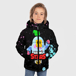 Куртка зимняя для мальчика BRAWL STARS SPROUT, цвет: 3D-черный — фото 2