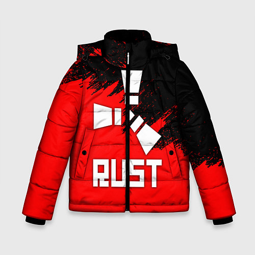 Зимняя куртка для мальчика RUST / 3D-Красный – фото 1