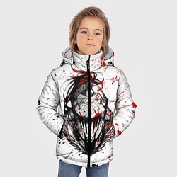 Куртка зимняя для мальчика УБИЙЦА ГОБЛИНОВ, цвет: 3D-светло-серый — фото 2