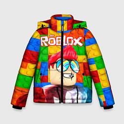 Куртка зимняя для мальчика ROBLOX 3, цвет: 3D-черный