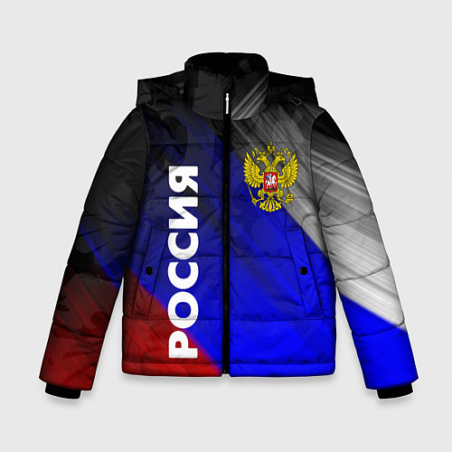 Зимняя куртка для мальчика РОССИЯ / 3D-Красный – фото 1