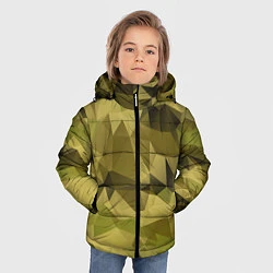 Куртка зимняя для мальчика СОВРЕМЕННЫЙ КАМУФЛЯЖ, цвет: 3D-светло-серый — фото 2