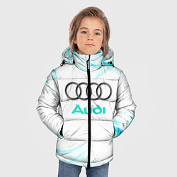 Куртка зимняя для мальчика Audi, цвет: 3D-черный — фото 2