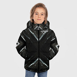 Куртка зимняя для мальчика Crysis, цвет: 3D-черный — фото 2