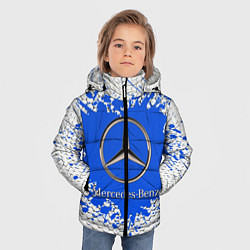 Куртка зимняя для мальчика Mercedes, цвет: 3D-черный — фото 2