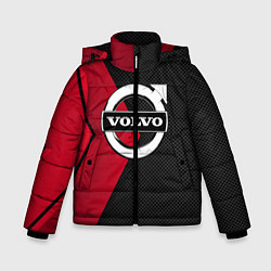 Куртка зимняя для мальчика VOLVO, цвет: 3D-красный