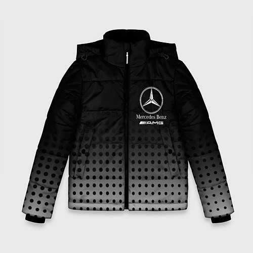 Зимняя куртка для мальчика Mercedes-Benz / 3D-Красный – фото 1