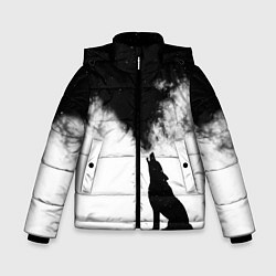 Куртка зимняя для мальчика Galaxy wolf, цвет: 3D-красный