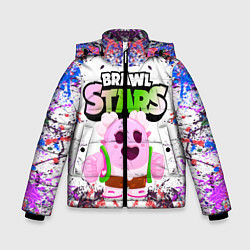 Куртка зимняя для мальчика Sakura Spike Brawl Stars, цвет: 3D-черный