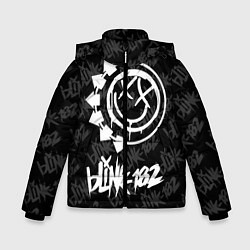 Куртка зимняя для мальчика Blink-182 4, цвет: 3D-черный
