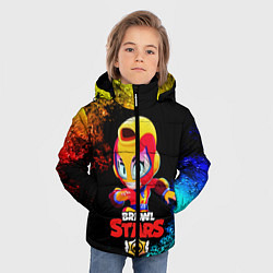 Куртка зимняя для мальчика Brawl Stars MAX, цвет: 3D-черный — фото 2