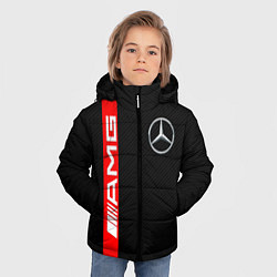 Куртка зимняя для мальчика MERCEDES-BENZ AMG, цвет: 3D-черный — фото 2