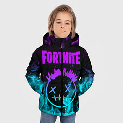 Куртка зимняя для мальчика FORTNITE X TRAVIS SCOTT, цвет: 3D-черный — фото 2