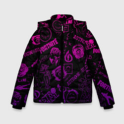 Куртка зимняя для мальчика TRAVIS SCOTT X FORTNITE, цвет: 3D-светло-серый