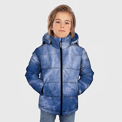 Куртка зимняя для мальчика Облака в небе, цвет: 3D-черный — фото 2