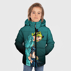 Куртка зимняя для мальчика Джолин Кудзё, цвет: 3D-светло-серый — фото 2