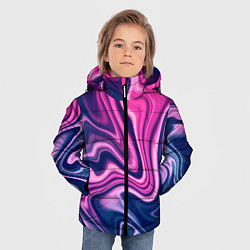 Куртка зимняя для мальчика Abstraction, цвет: 3D-черный — фото 2