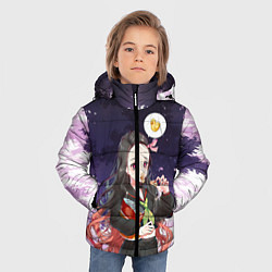 Куртка зимняя для мальчика Незуко, цвет: 3D-черный — фото 2