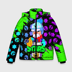 Куртка зимняя для мальчика BRAWL STARS GALE, цвет: 3D-черный