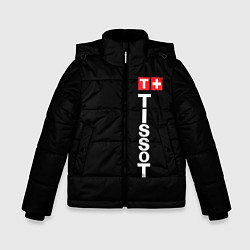 Куртка зимняя для мальчика Tissot, цвет: 3D-черный