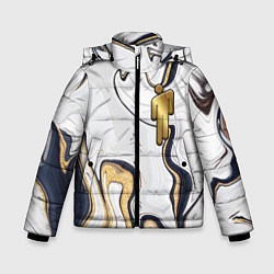 Куртка зимняя для мальчика Billie Eilish Gold, цвет: 3D-светло-серый