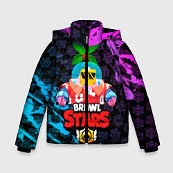 Куртка зимняя для мальчика BRAWL STARS NEW SPROUT 9, цвет: 3D-черный