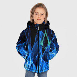 Куртка зимняя для мальчика ASSASSINS CREED VALHALLA, цвет: 3D-красный — фото 2