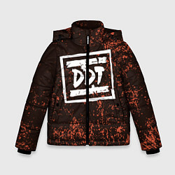 Куртка зимняя для мальчика ДДТ Z, цвет: 3D-красный