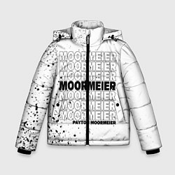 Куртка зимняя для мальчика PAYTON MOORMEIER - ТИКТОК, цвет: 3D-черный
