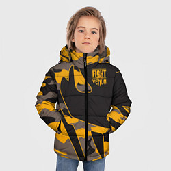 Куртка зимняя для мальчика VENUM, цвет: 3D-черный — фото 2