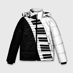 Зимняя куртка для мальчика Piano Пианино
