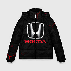 Куртка зимняя для мальчика HONDA, цвет: 3D-светло-серый