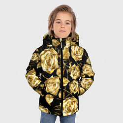 Куртка зимняя для мальчика Golden Roses, цвет: 3D-красный — фото 2