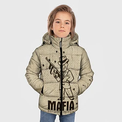 Куртка зимняя для мальчика Mafia 2, цвет: 3D-черный — фото 2
