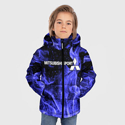 Куртка зимняя для мальчика MITSUBISHI, цвет: 3D-красный — фото 2