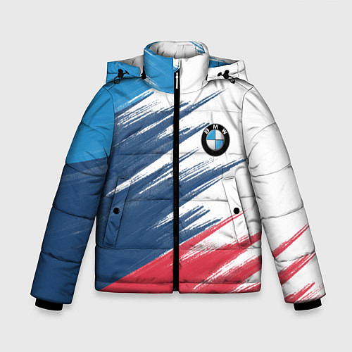 Зимняя куртка для мальчика BMW / 3D-Красный – фото 1