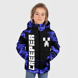 Куртка зимняя для мальчика MINECRAFT CREEPER, цвет: 3D-светло-серый — фото 2