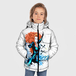 Куртка зимняя для мальчика MERA, цвет: 3D-светло-серый — фото 2