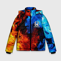Куртка зимняя для мальчика HONDA, цвет: 3D-красный