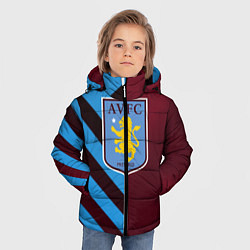 Куртка зимняя для мальчика Астон Вилла, цвет: 3D-красный — фото 2