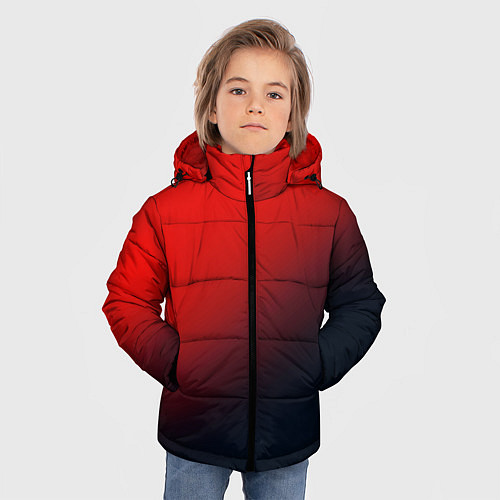 Зимняя куртка для мальчика RED / 3D-Светло-серый – фото 3