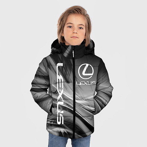 Зимняя куртка для мальчика LEXUS / 3D-Светло-серый – фото 3