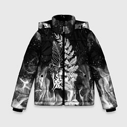 Куртка зимняя для мальчика THE LAST OF US 2 ТАТУ ЭЛЛИ, цвет: 3D-черный